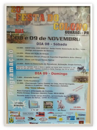 20ª Festa do Colono - 2008